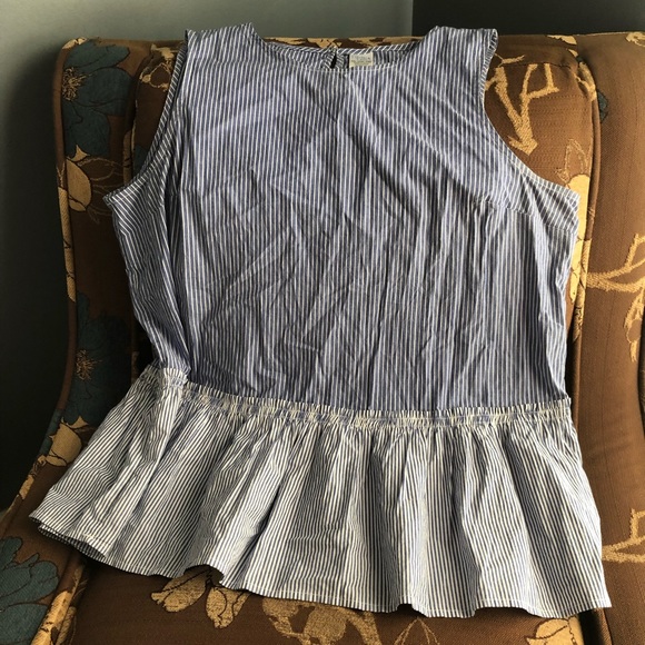 Time and Tru Tops - Time and Tru Sleeveless Peplum Top Size XL